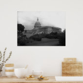Poster Capitol américain (Cuisine)