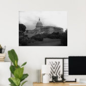 Poster Capitol américain (Bureau à domicile)