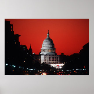 Poster Capitol américain