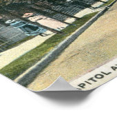 Poster Capitol Ave, Little Rock, AR Vintage (Coin)