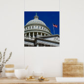 Poster Capitol Building, Washington, USA (Cuisine)