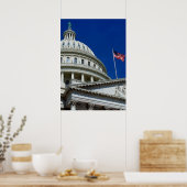 Poster Capitol Building, Washington, USA (Cuisine)
