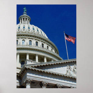 Poster Capitol Building, Washington, USA