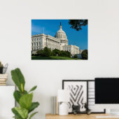 Poster Capitol Building West View (Bureau à domicile)