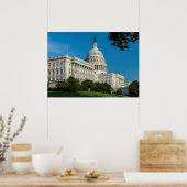Poster Capitol Building West View (Cuisine)