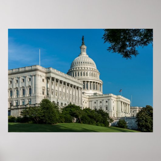 Poster Capitol Building West View (Devant)