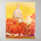 Poster Capitol Dome en automne, par Albert Hencke (Devant)