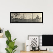 Poster Capitol Hartford CT Photo 1909 (Bureau à domicile)