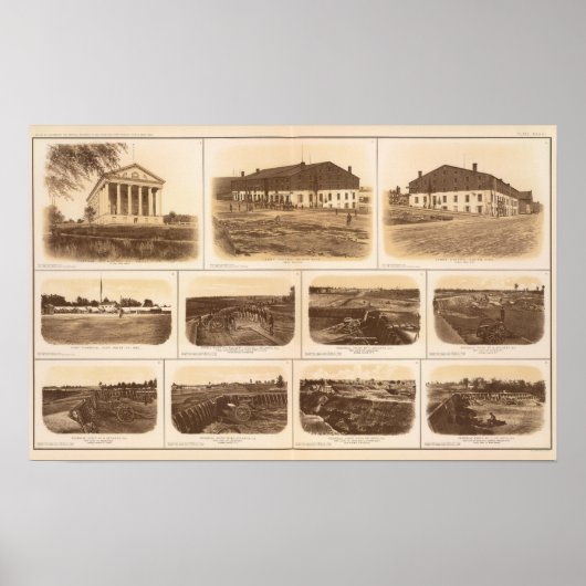 Poster Capitol, prison de Richmond Libby (Devant)