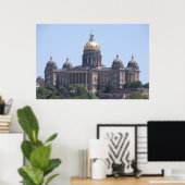 Poster Capitole de Des Moines (Bureau à domicile)