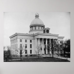 Poster Capitole d'État de l'Alabama