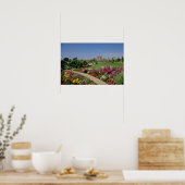Poster Capitole d'Etat rose, jardins de fleurs, Phoenix, (Cuisine)