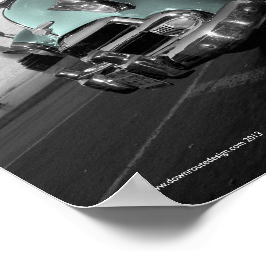 Poster Capitolio Cool bleu (Coin)