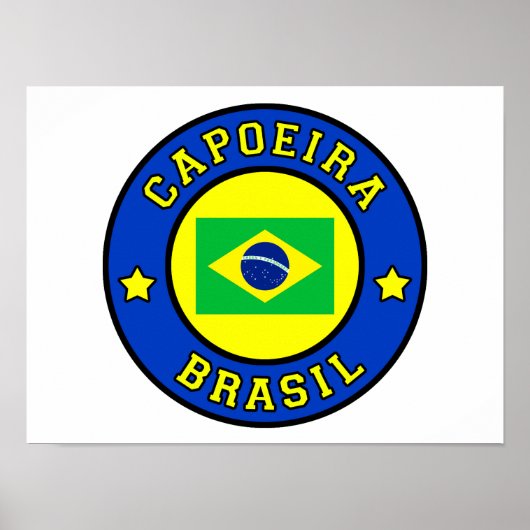 Poster Capoeira Brasil (Devant)