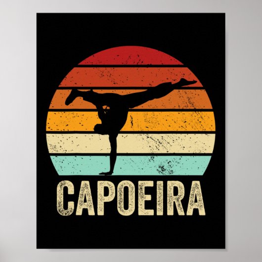 Poster Capoeira de kickboxing (Devant)