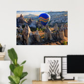 Poster Cappadoce, Goreme | Montgolfière (Bureau à domicile)