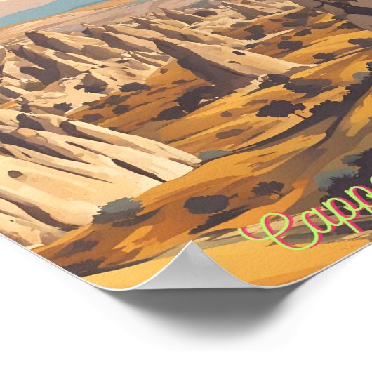 Poster Cappadoce, Turquie (Coin)