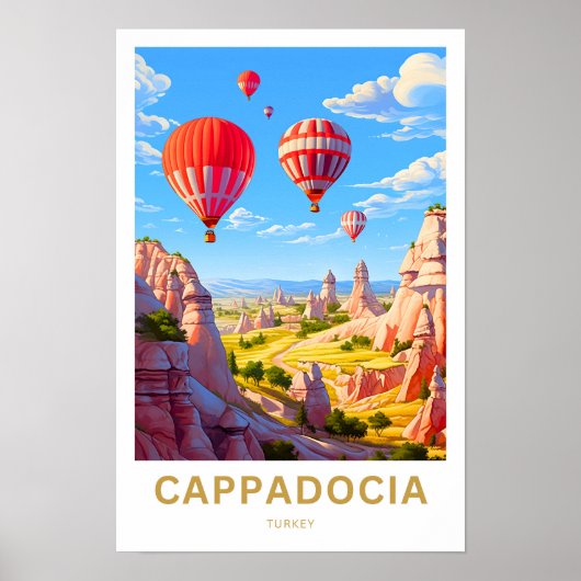 Poster Cappadoce Turquie Imprimer (Devant)