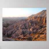 Poster Cappadocia sunset (Devant)