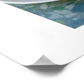 Poster Cappuccino et Baguette (Coin)