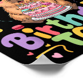 Poster Cappy Birthday To Me Cute Capy Capybara Birthday G (Coin)