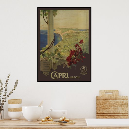 Poster Capri Napoli (Cuisine)