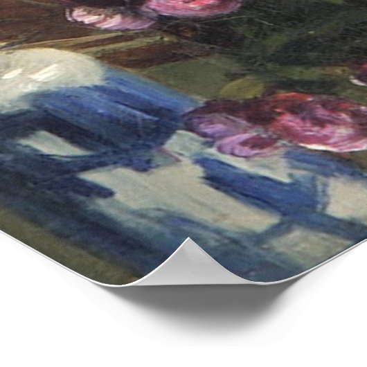 Poster Caprice en violet et or - James Whistler (Coin)