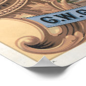 Poster Caprice Tabac Publicité Vintage (Coin)