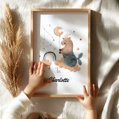 Poster Capricorn Baby - Votre Petite Chèvre Zodiac Nurser