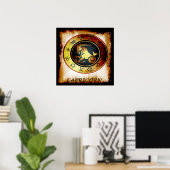 Poster Capricorne (Bureau à domicile)