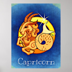Poster Capricorne