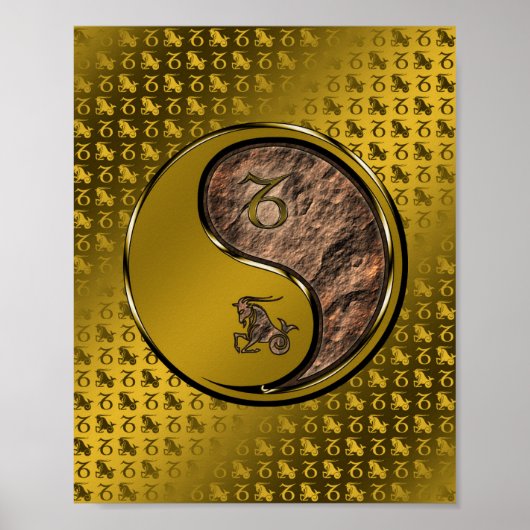 Poster Capricorne (Devant)