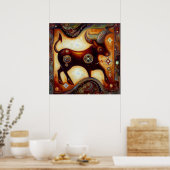 Poster Capricorne 11 (Cuisine)