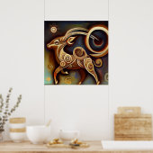 Poster Capricorne 7 (Cuisine)