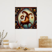 Poster Capricorne 8 (Cuisine)