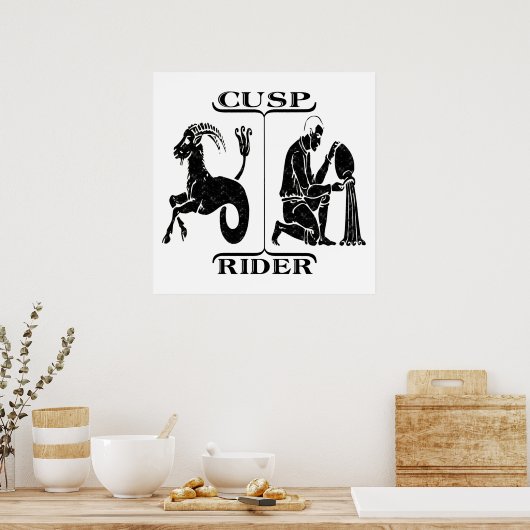 Poster Capricorne/Aquarius (Cuisine)