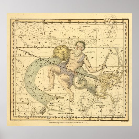 Poster Capricorne et Aquarius (Devant)