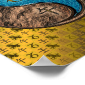 Poster Capricorne et Cheval de l'eau (Coin)