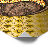 Poster Capricorne et rat de feu (Coin)