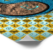 Poster Capricorne et Serpent d'eau (Coin)
