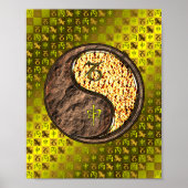 Poster Capricorne et singe du feu (Devant)