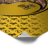 Poster Capricorne la chèvre (Coin)