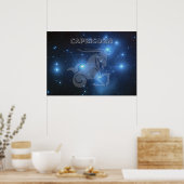 Poster Capricorne transparent (Cuisine)