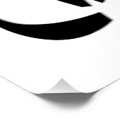 Poster Capricorne Zodiaque de chèvre de mer (Coin)