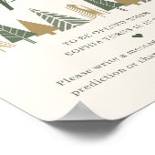 Poster Capsule Baby shower temps hiver (Coin)