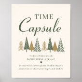 Poster Capsule Baby shower temps hiver (Devant)