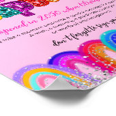 Poster Capsule Temporelle Arc-en-Ciel (Coin)