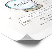 Poster Capsule temporelle de la fête de sorcier (Coin)