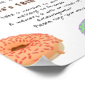 Poster Capsule temporelle Donuts 1er anniversaire (Coin)