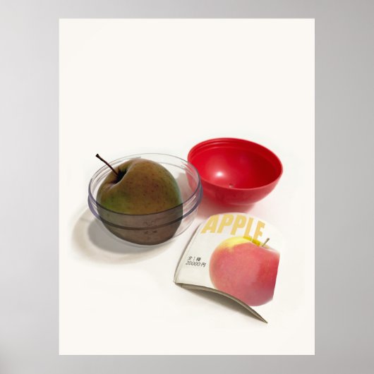 Poster Capsule Toy Apple Prix de la nourriture Consumeris (Devant)
